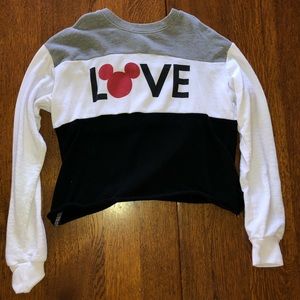 Striped Disney crop top